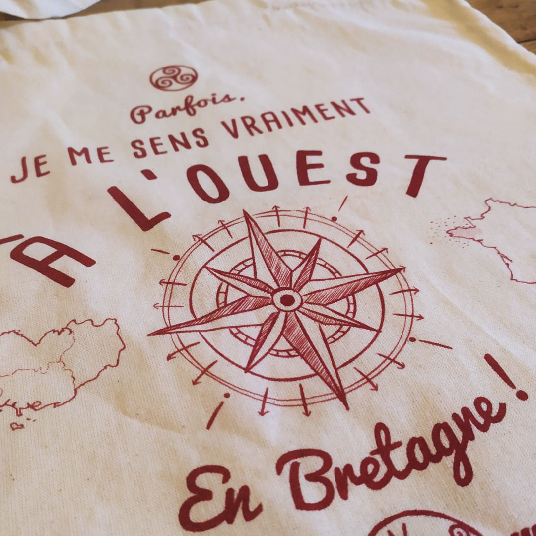 Tote bag Ouest MAD BZH